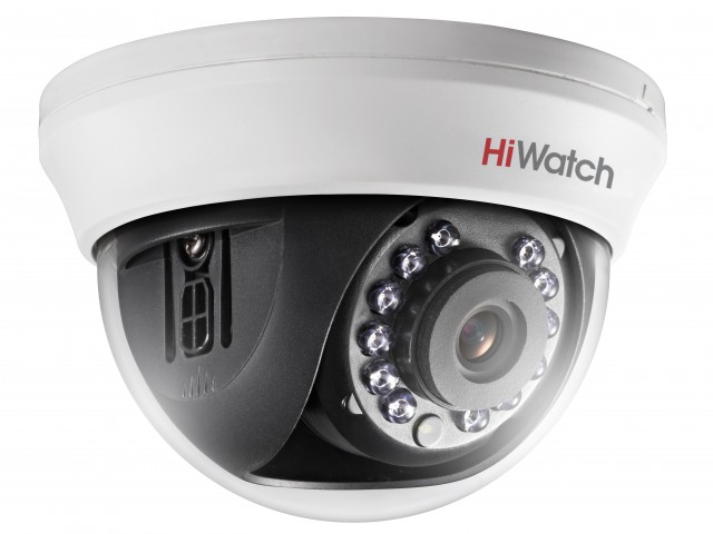 Детальное изображение товара "HD-TVI камера внутренняя 1Мп HiWatch DS-T101" из каталога оборудования для видеонаблюдения