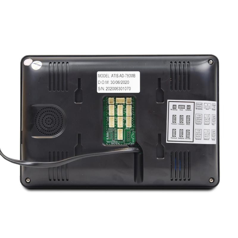Детальное изображение товара "Видеодомофон ATIS AD-780M Black" из каталога оборудования для видеонаблюдения