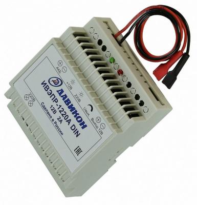 Блок бесперебойного питания 12В 2А Давикон ИВЭПР-1220 DIN