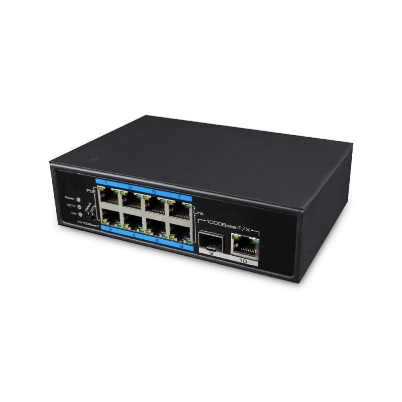 Детальное изображение товара "POE коммутатор ATIS UTP7108E-POE" из каталога оборудования для видеонаблюдения