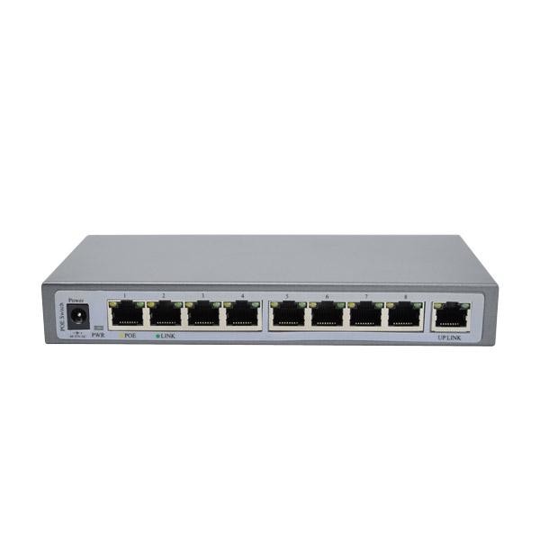 PoE коммутатор 9 портов ATIS POE-1009-8P Детальное изображение товара "PoE коммутатор 9 портов ATIS POE-1009-8P" из каталога оборудования для видеонаблюдения