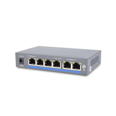 PoE коммутатор 6 портов ATIS PoE-1006-4P/250m